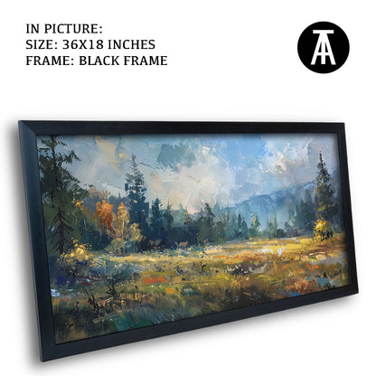 Artwork in Metal Earling Silver Frame