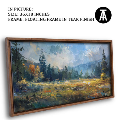 Artwork in Floating Frame