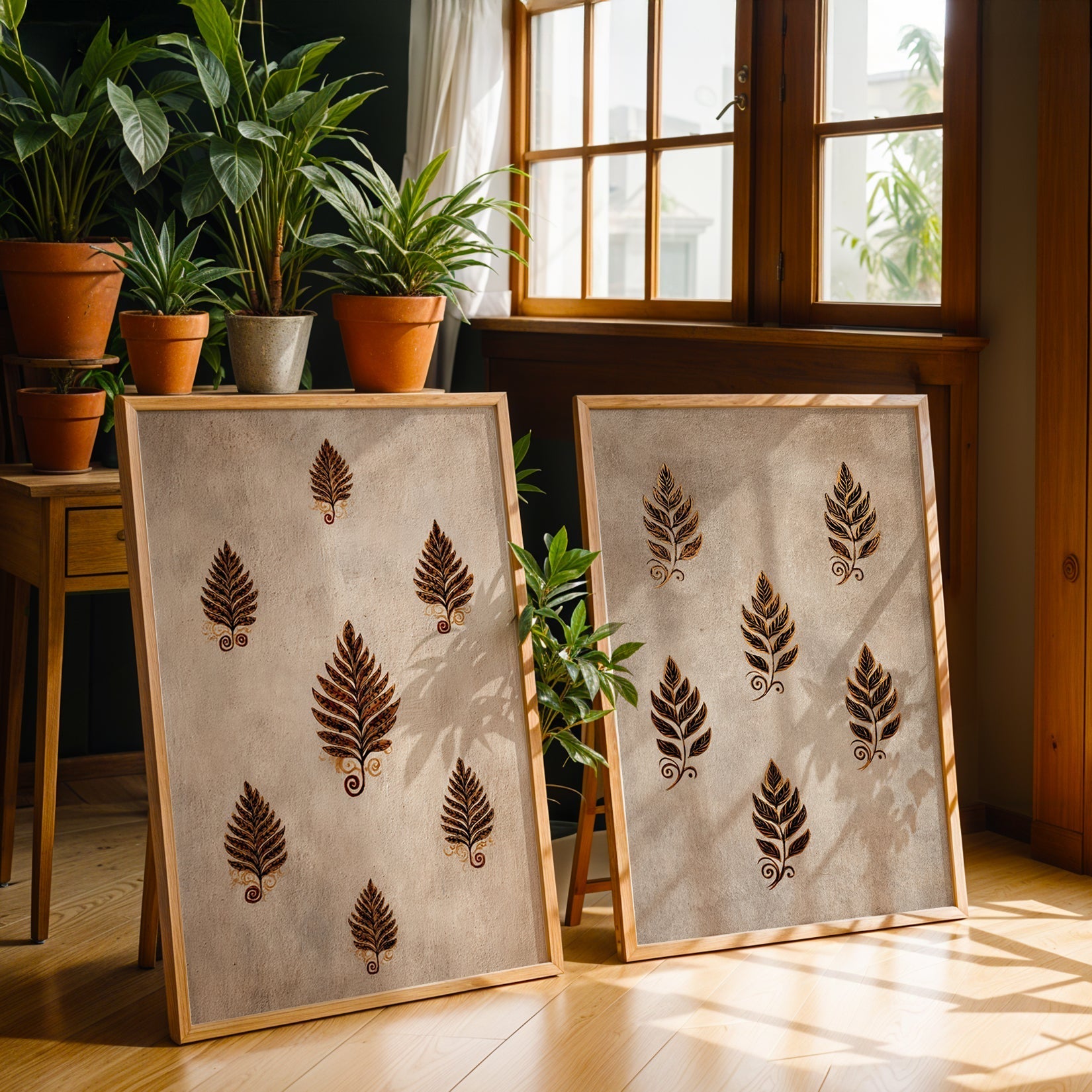 Heritage Indian Painting in a Lifestyle Setting