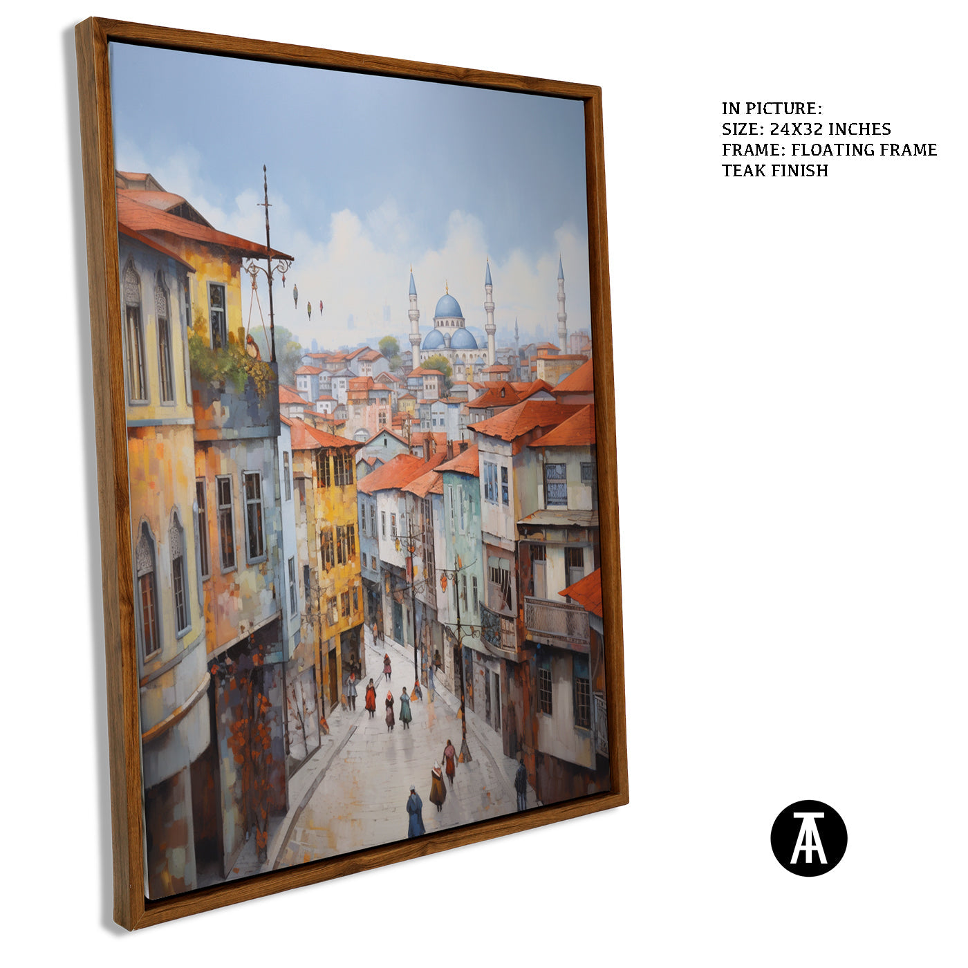 Artwork in Floating Frame