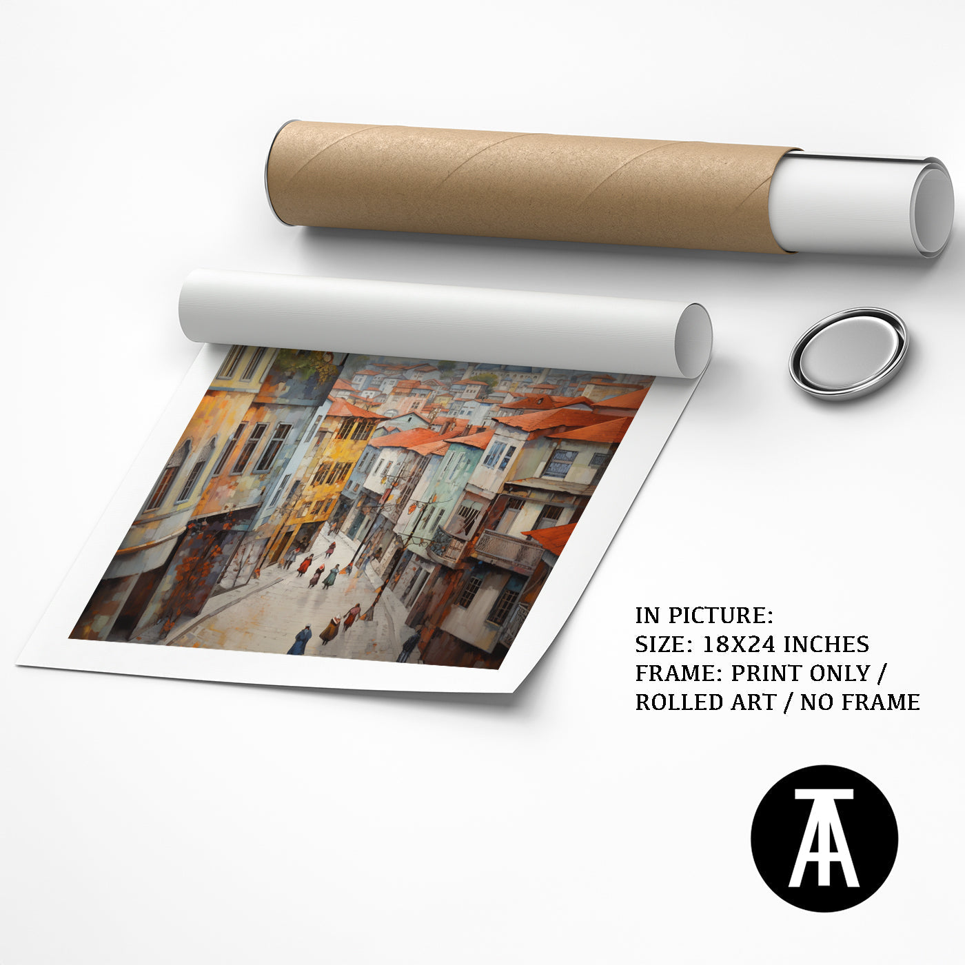 Artwork as Print Only or Rolled Art