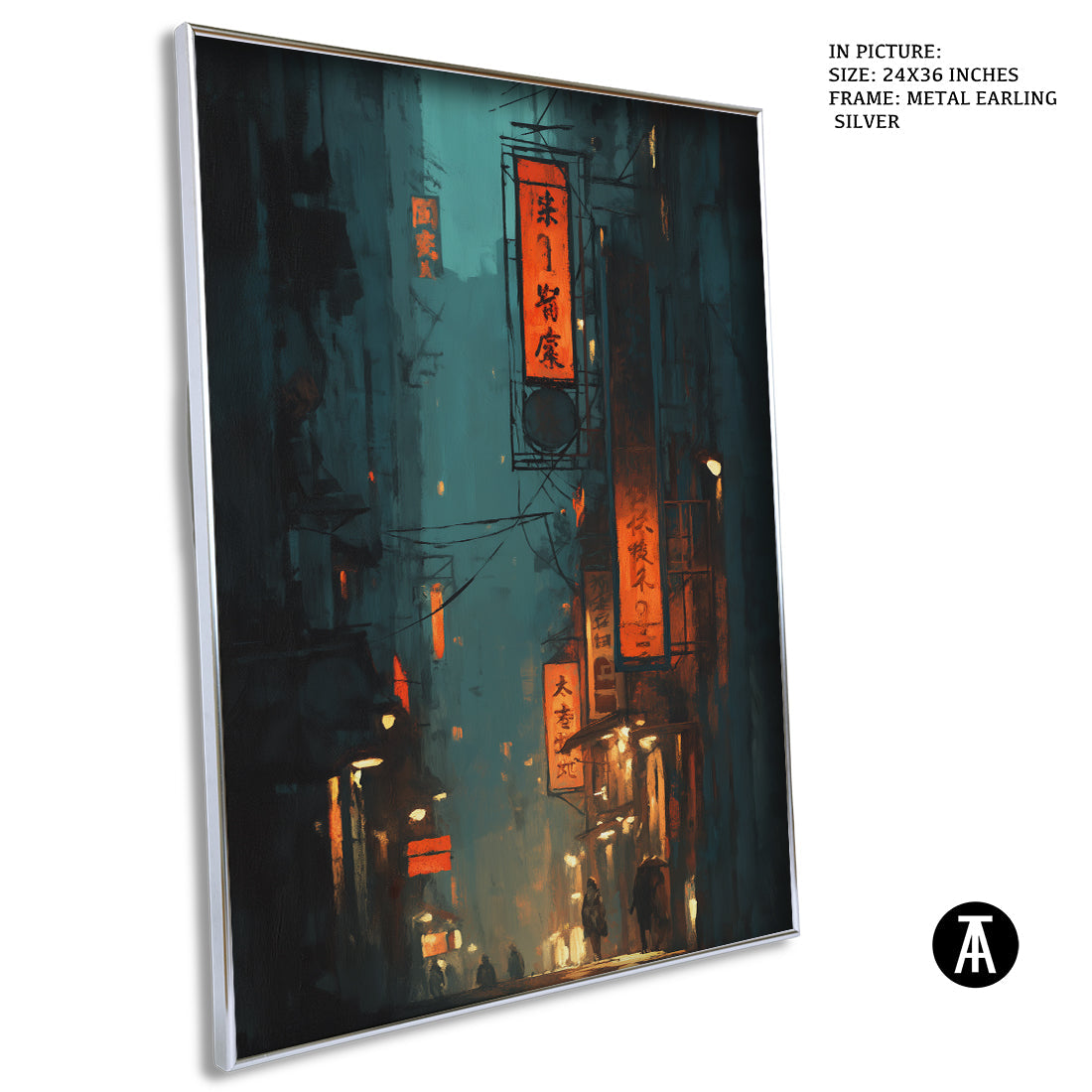 Artwork in Black Frame