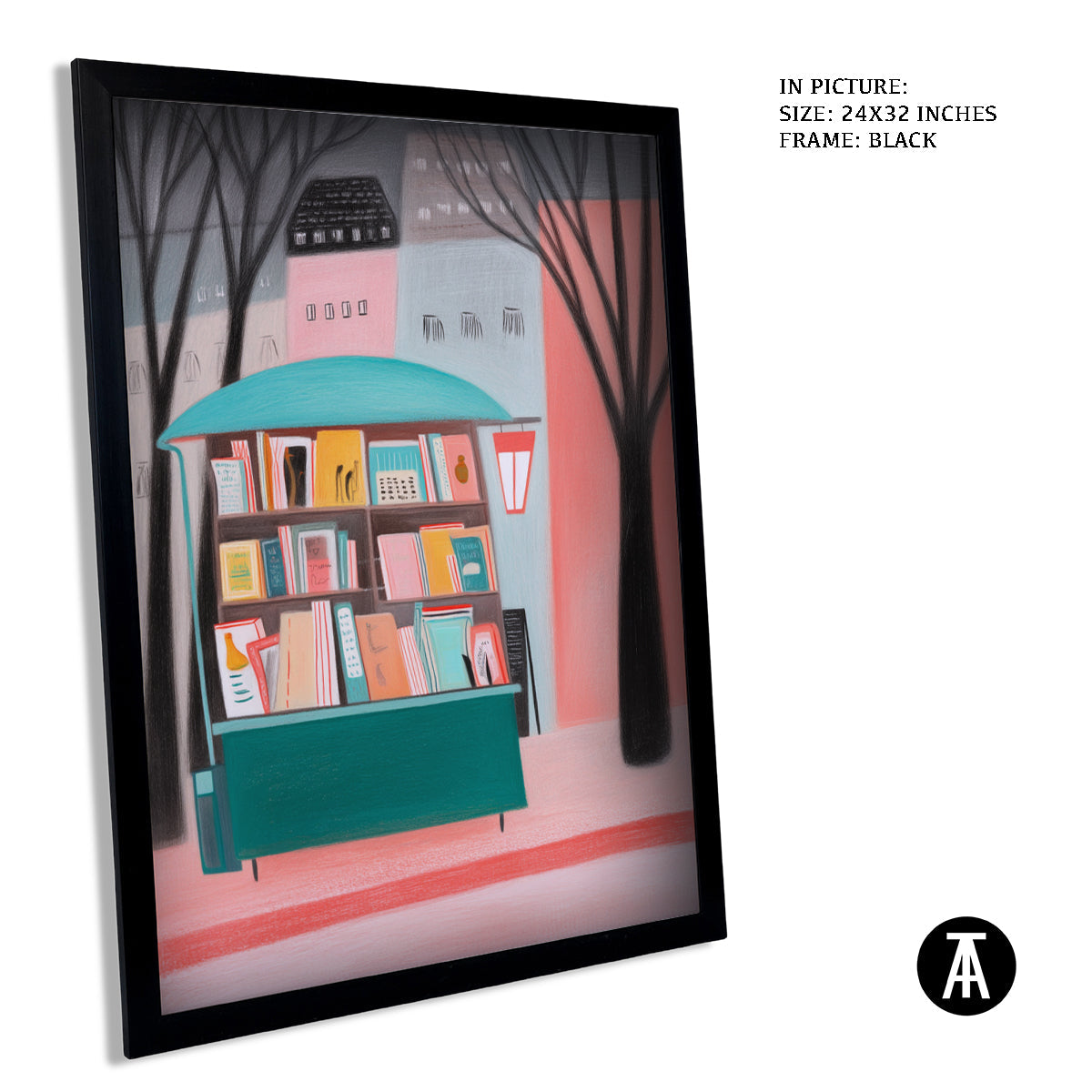 Artwork in Black Frame