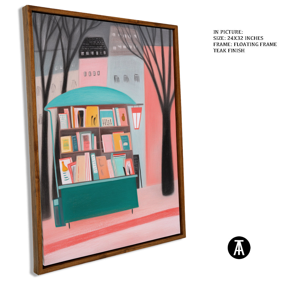 Artwork in Floating Frame