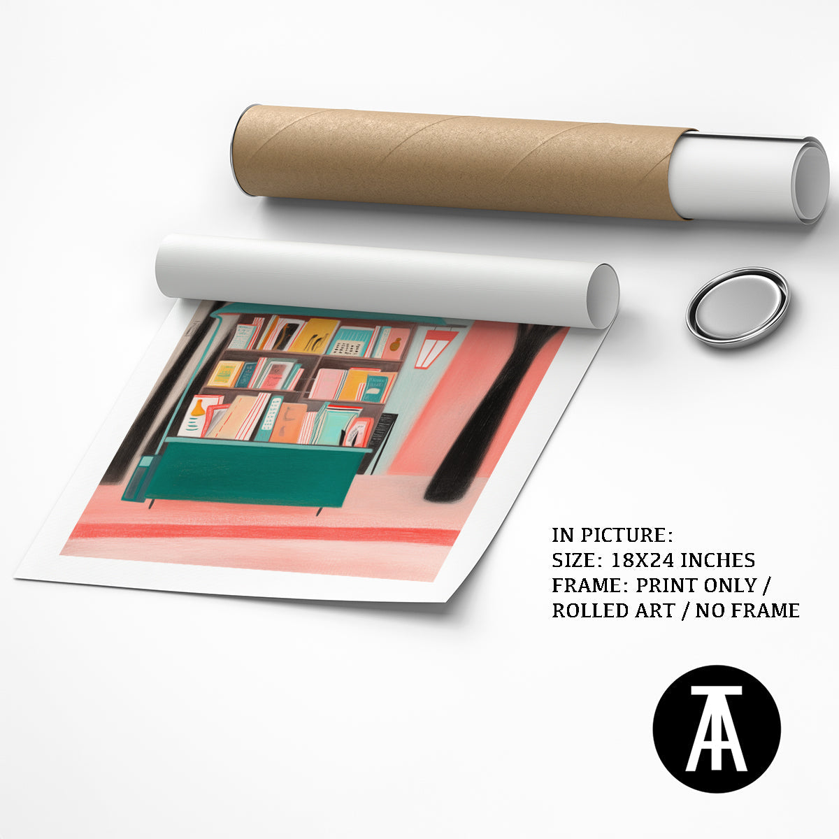 Artwork as Print Only or Rolled Art