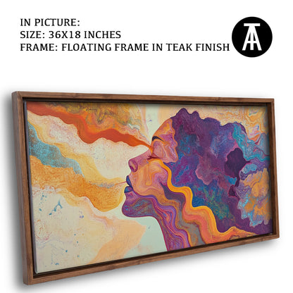 Artwork in Floating Frame