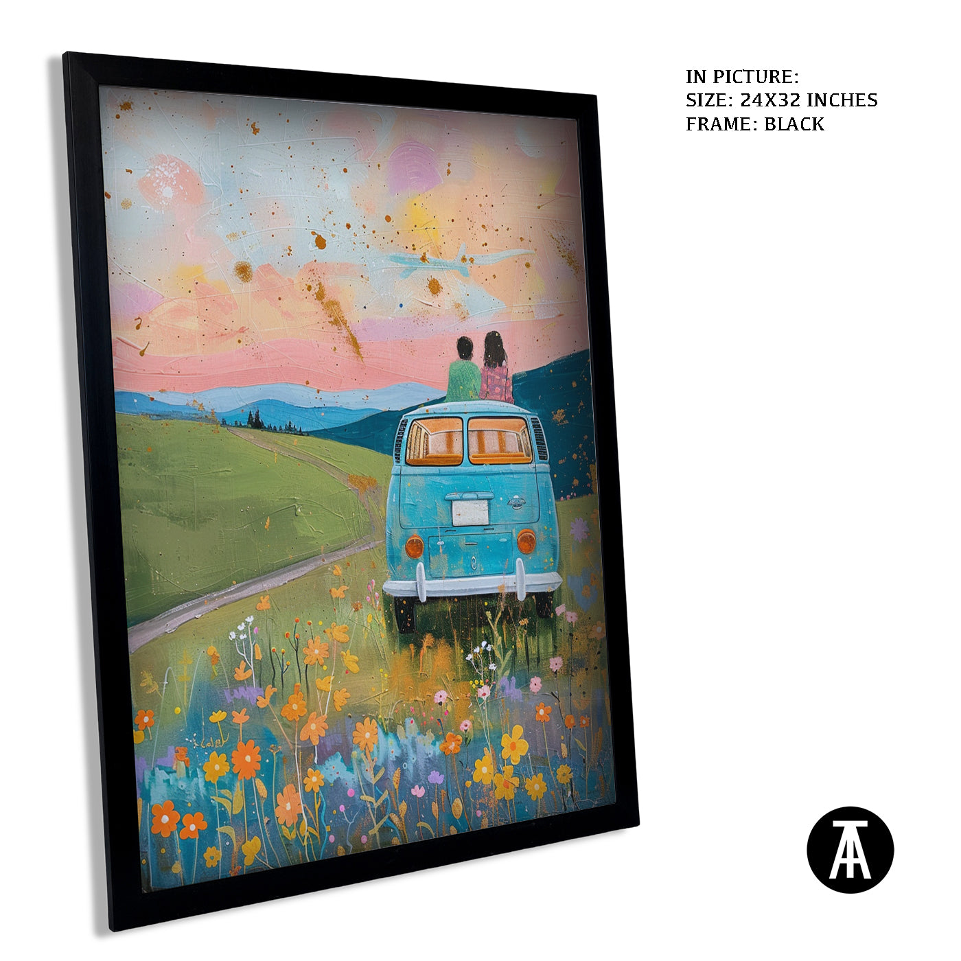 Artwork in Black Frame