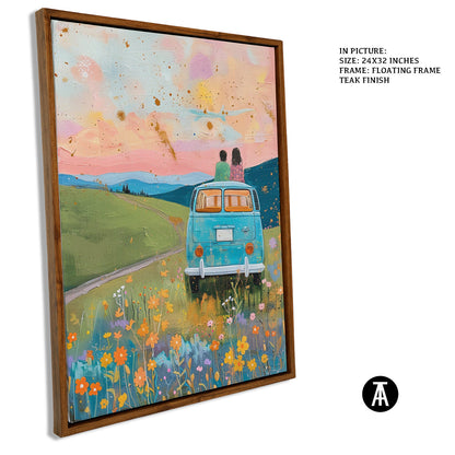 Artwork in Floating Frame