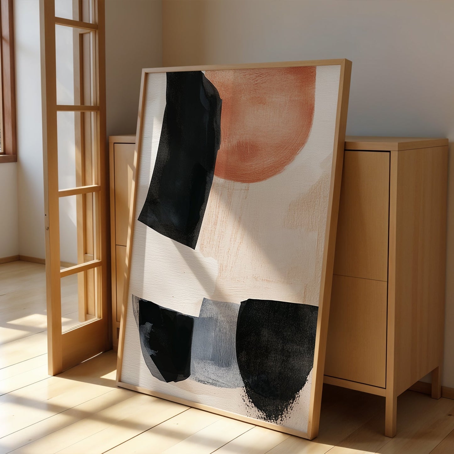 Abstract Painting for Home Non Binary Horizon by NYC Abstract
