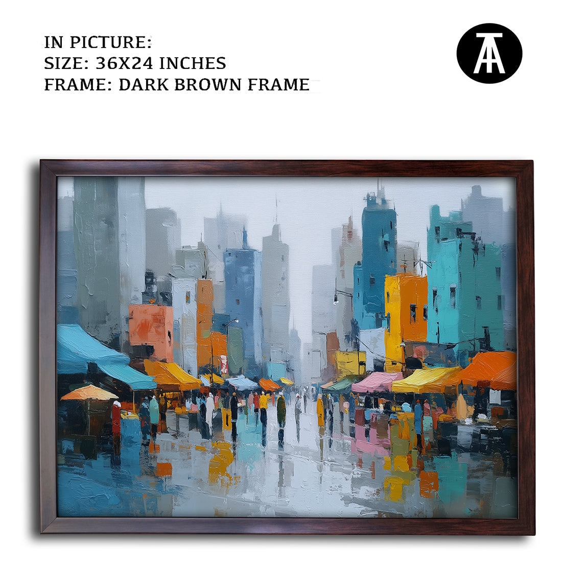 Artwork in Black Frame