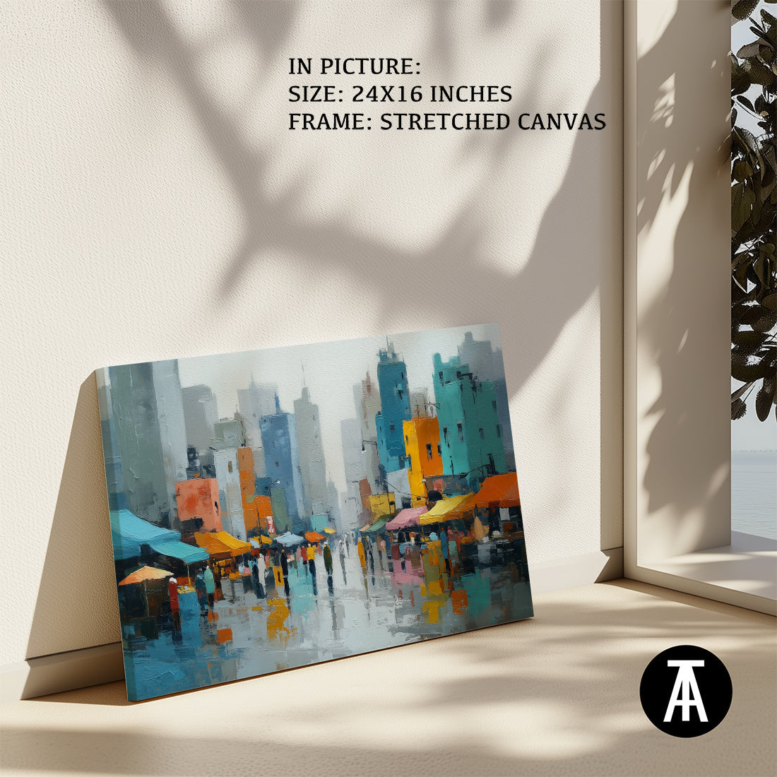Artwork in Floating Frame