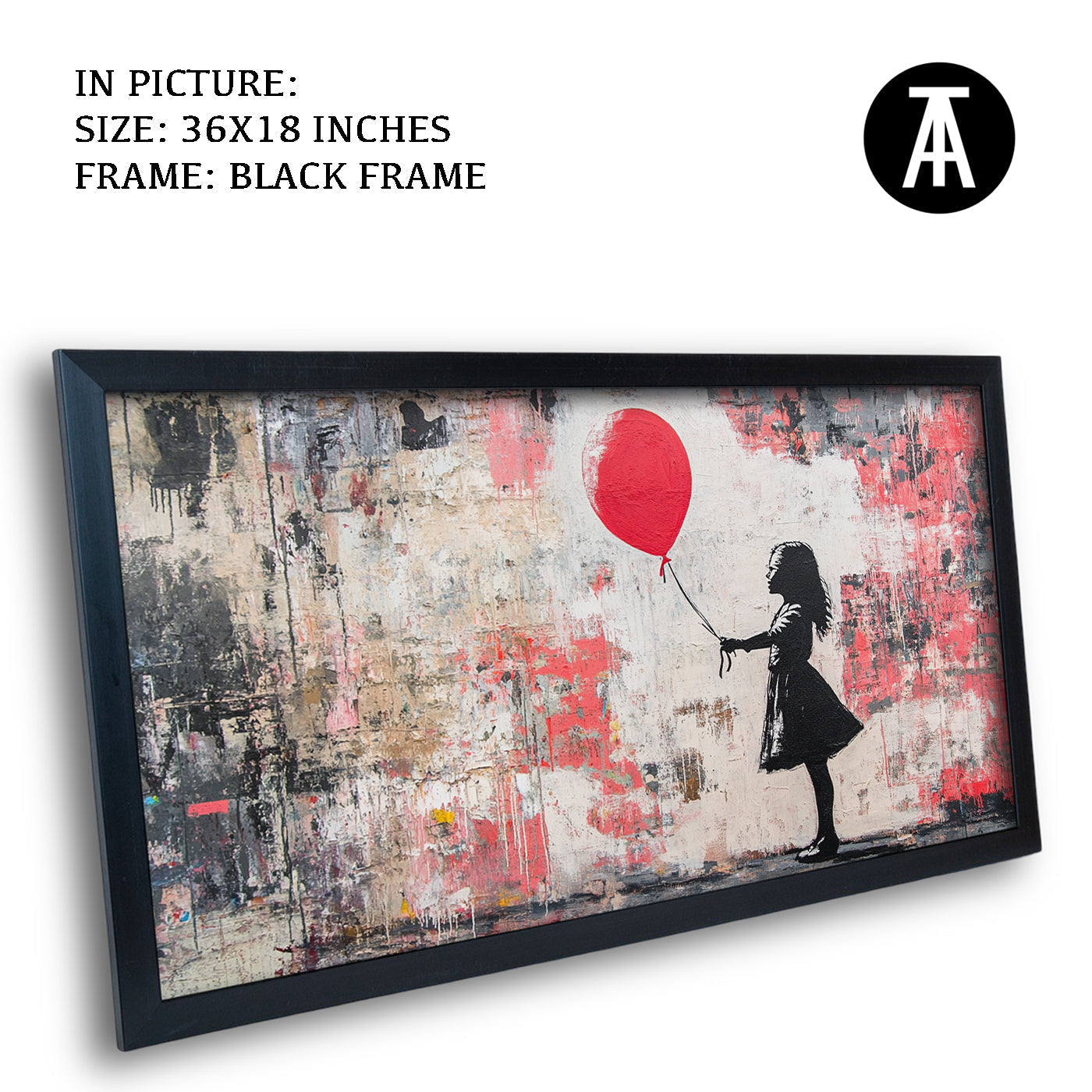 Artwork in Metal Earling Silver Frame