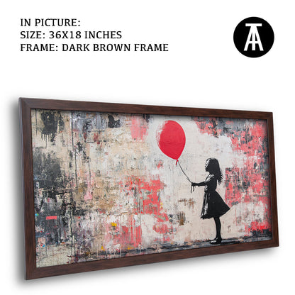 Artwork in Metal Champagne Gold Frame