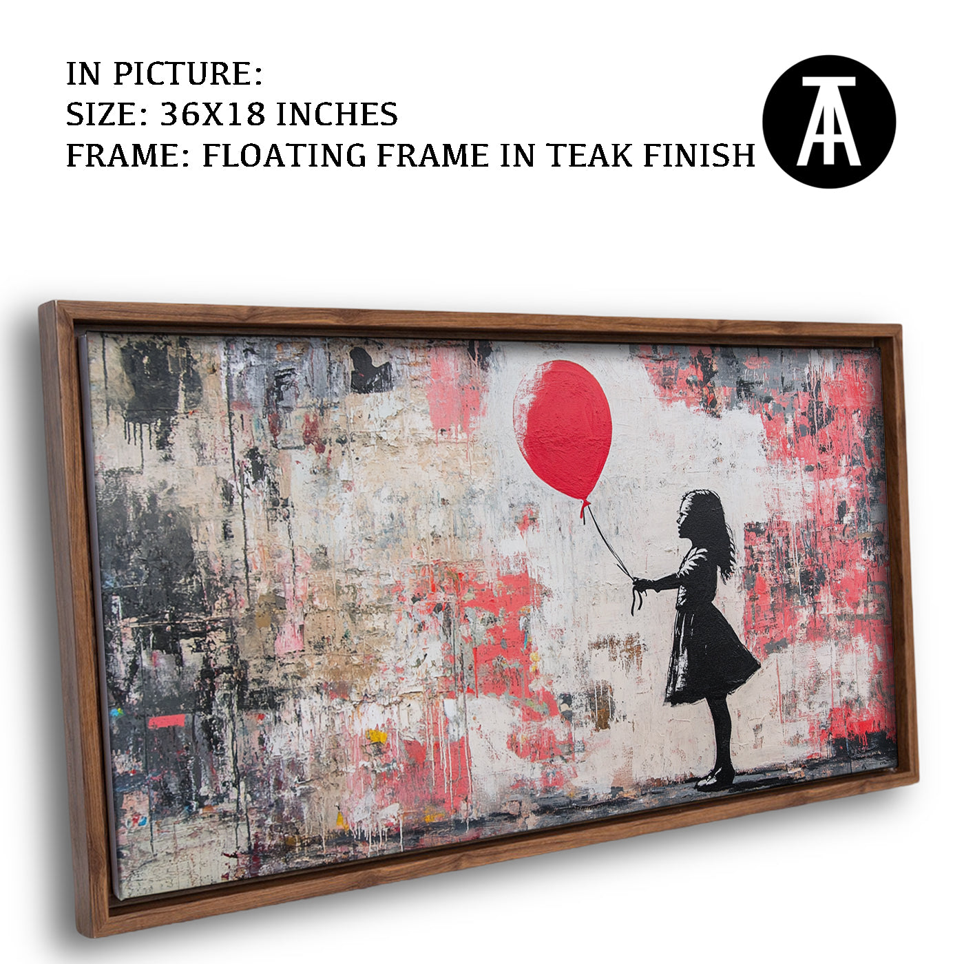 Artwork in Floating Frame