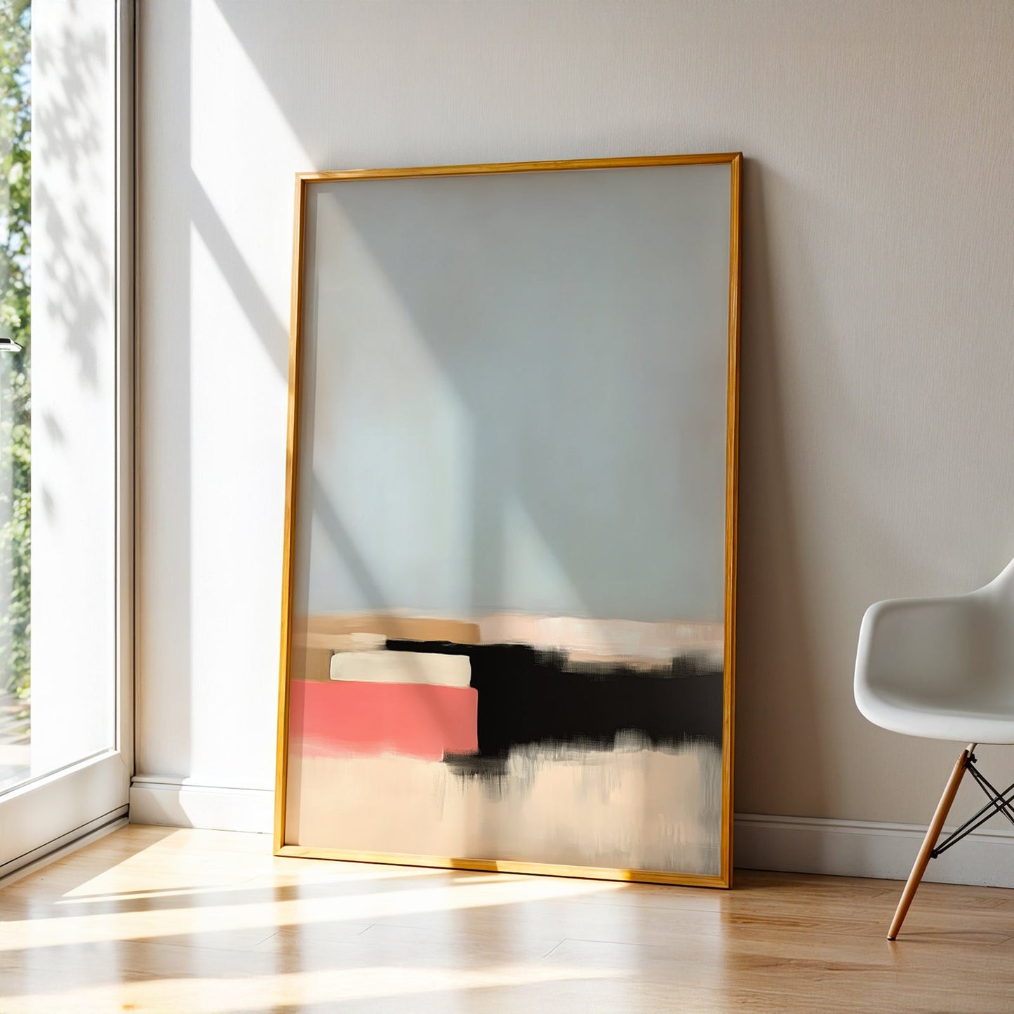 Abstract Art in a Lifestyle Setting Not So Obvious by NYC Abstract