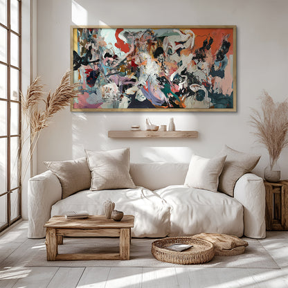 Modern Art in a Lifestyle Setting
