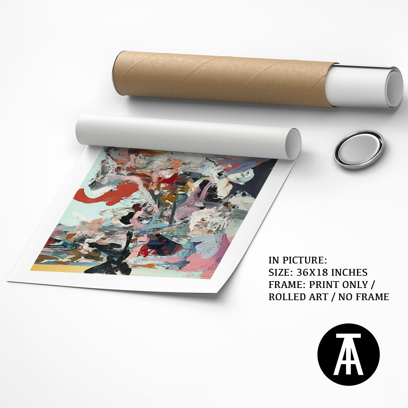 Artwork as Print Only or Rolled Art