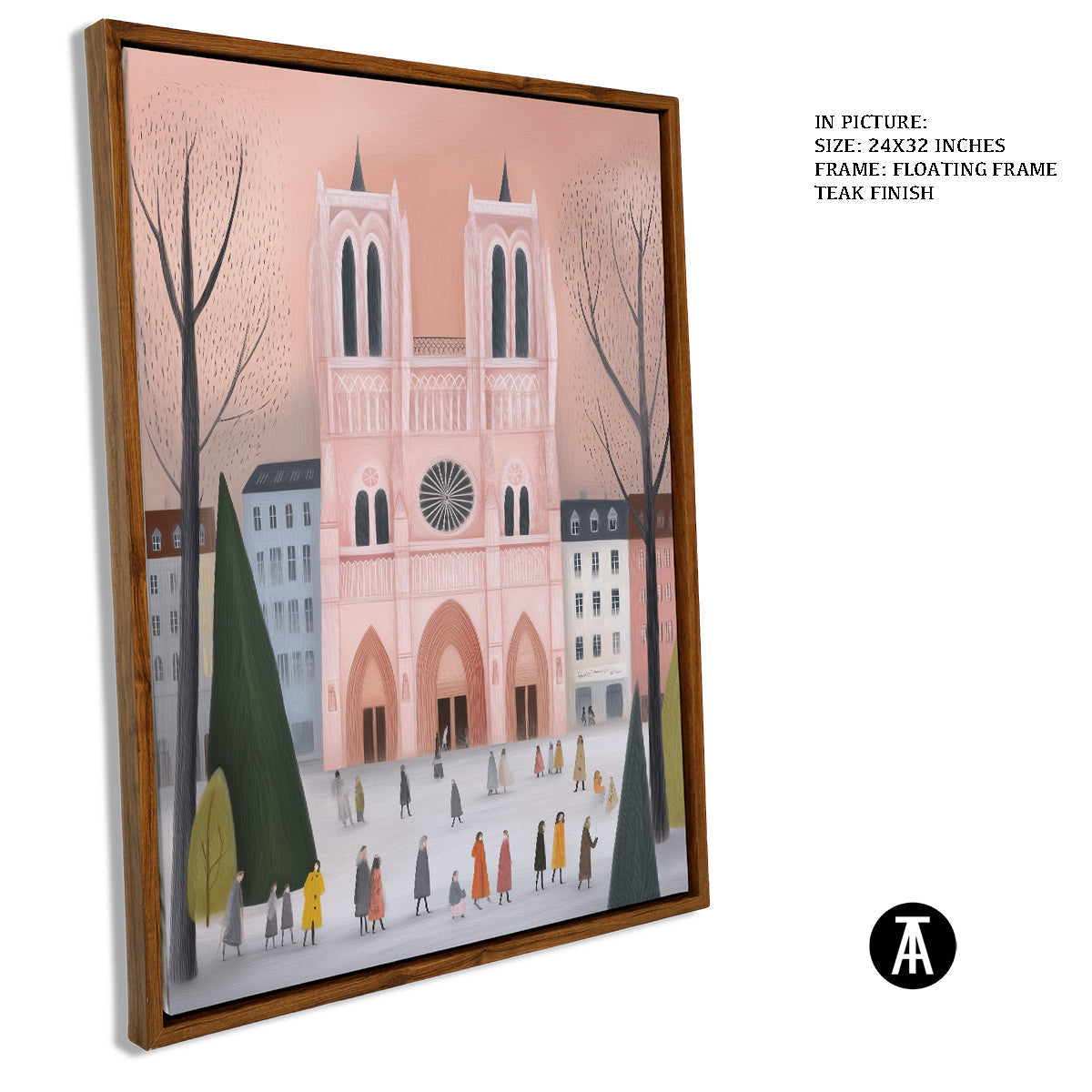 Artwork in Floating Frame