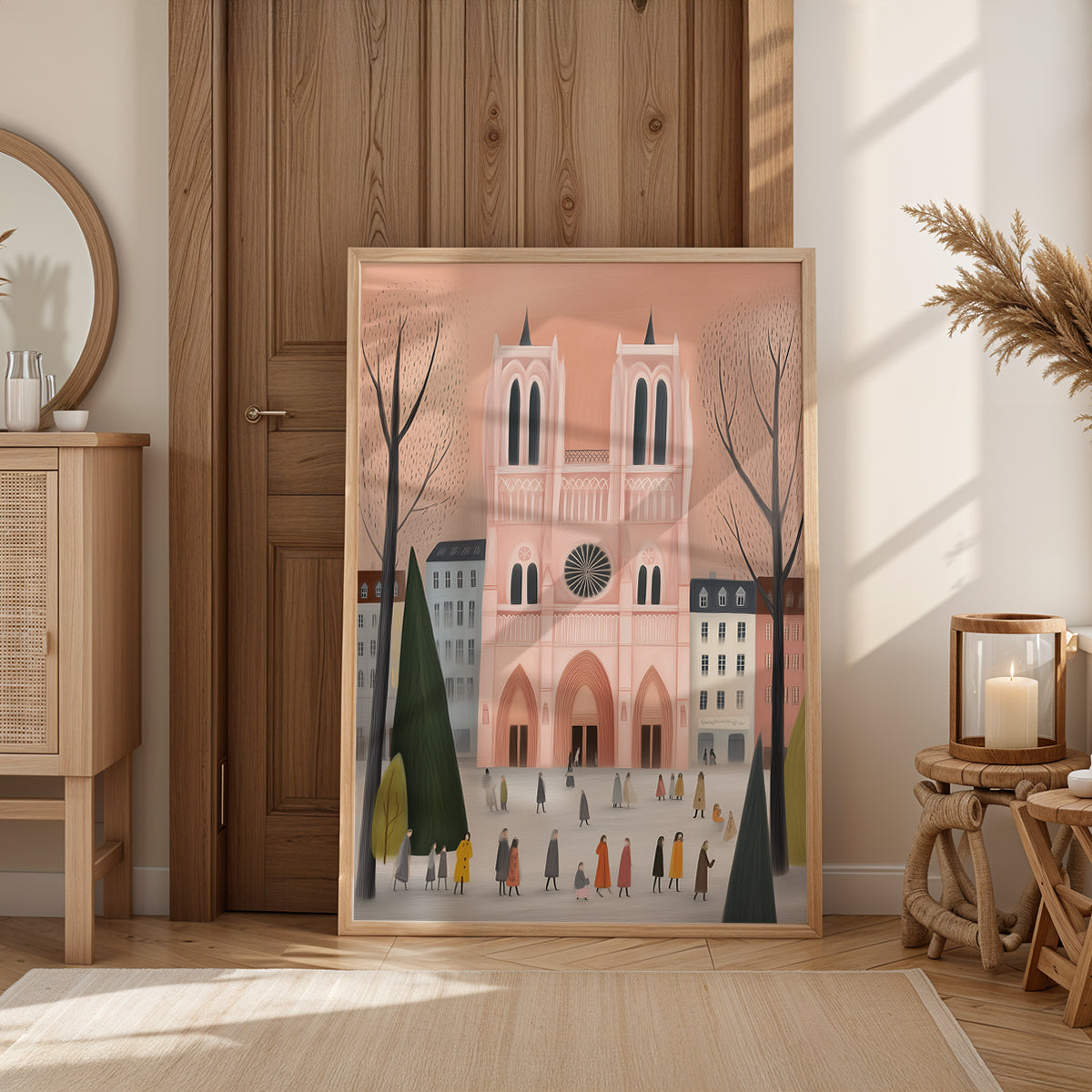 Painting in a Lifestyle Setting