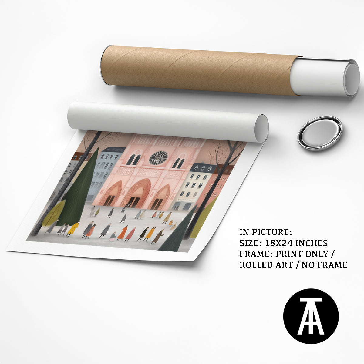 Artwork as Print Only or Rolled Art
