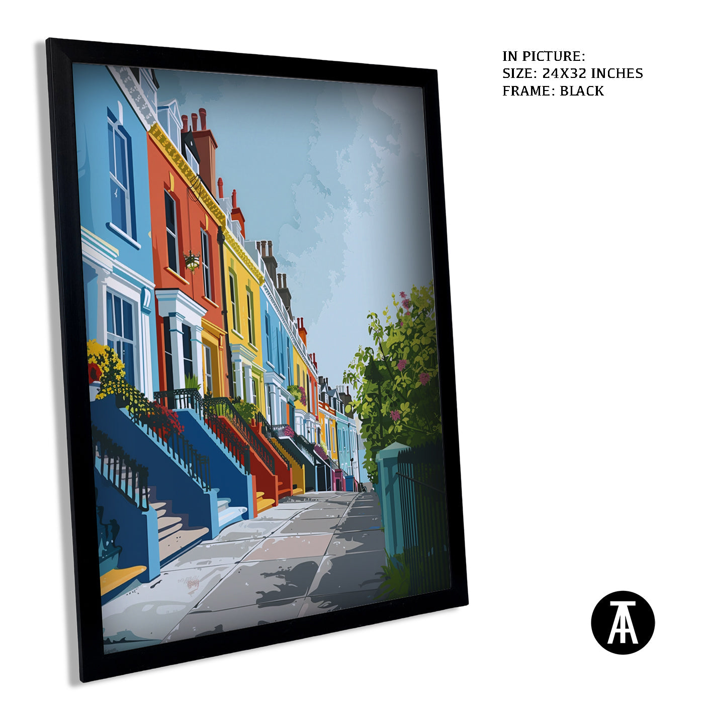 Artwork in Black Frame