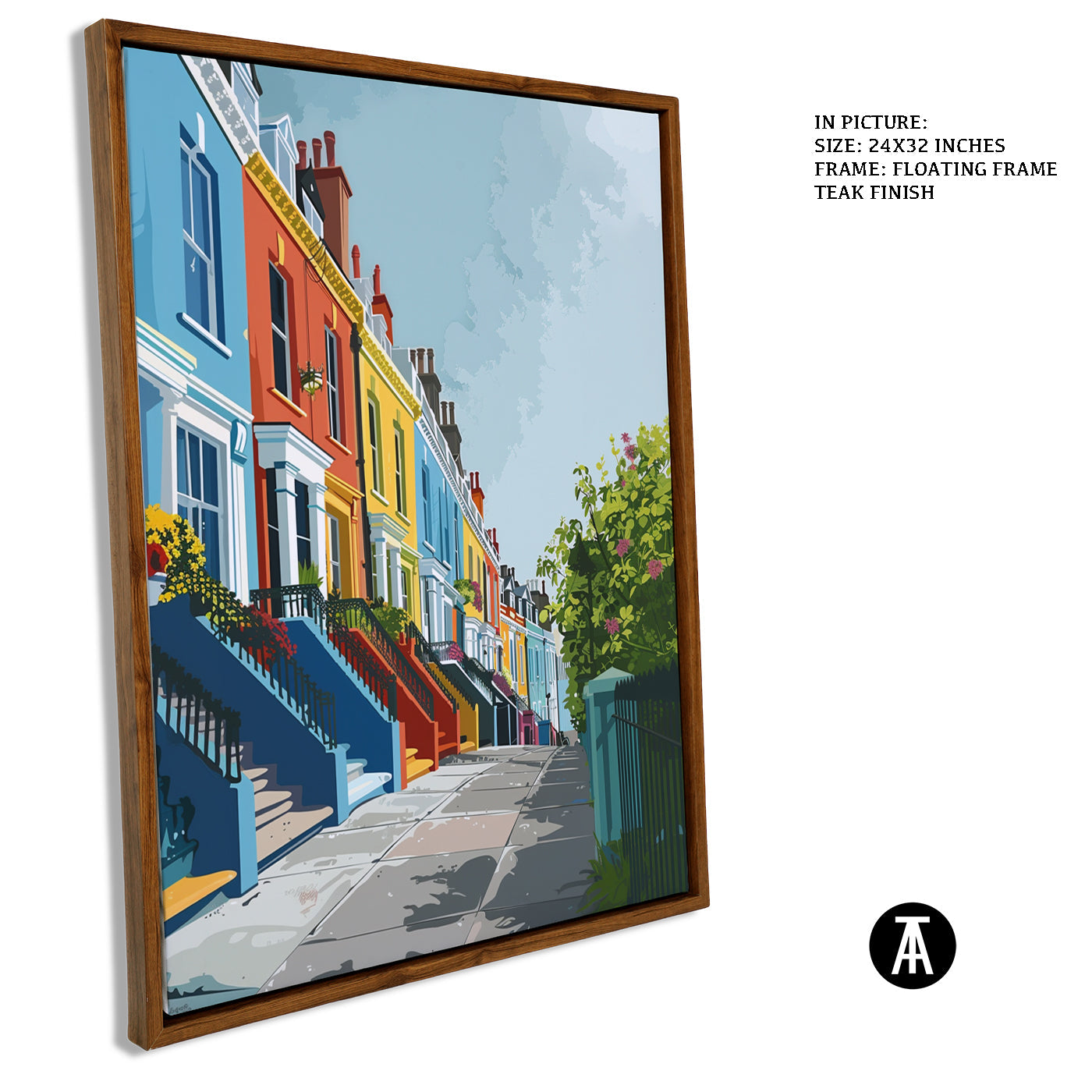 Artwork in Floating Frame