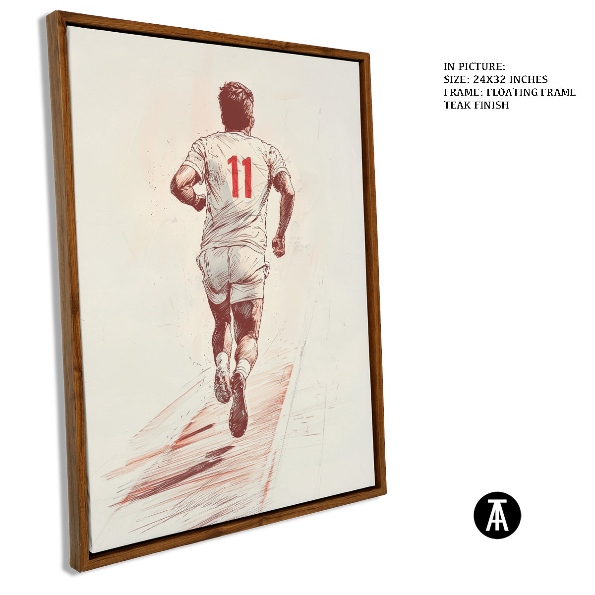 Artwork in Floating Frame