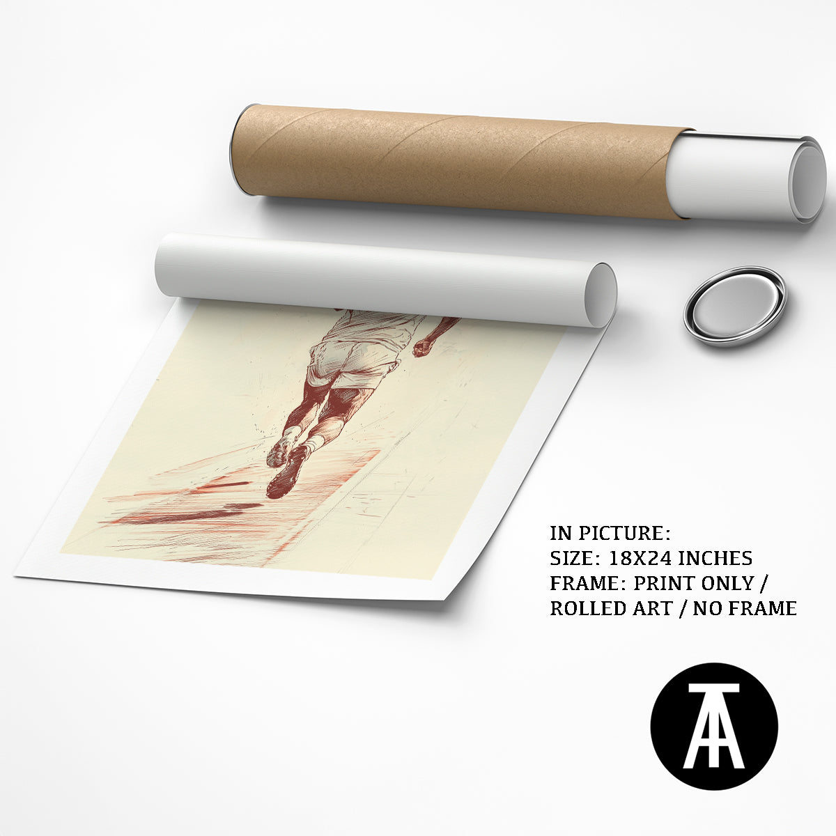 Artwork as Print Only or Rolled Art