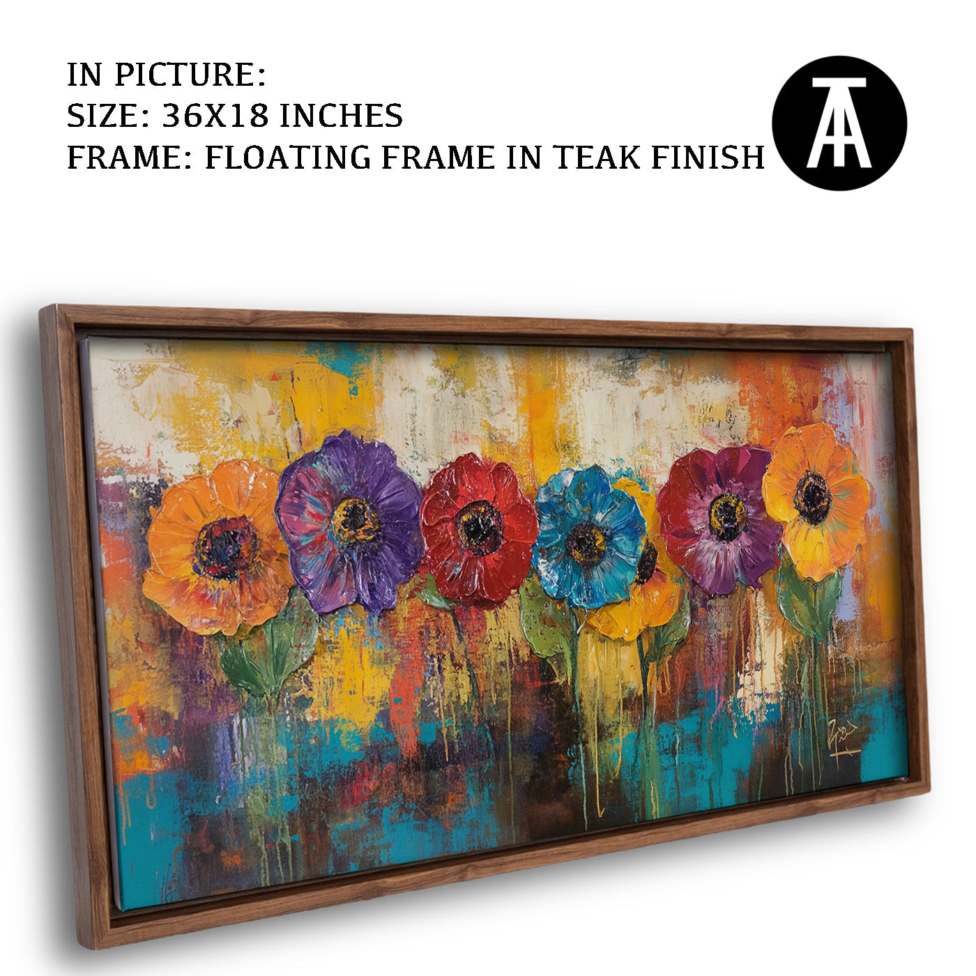 Artwork in Floating Frame