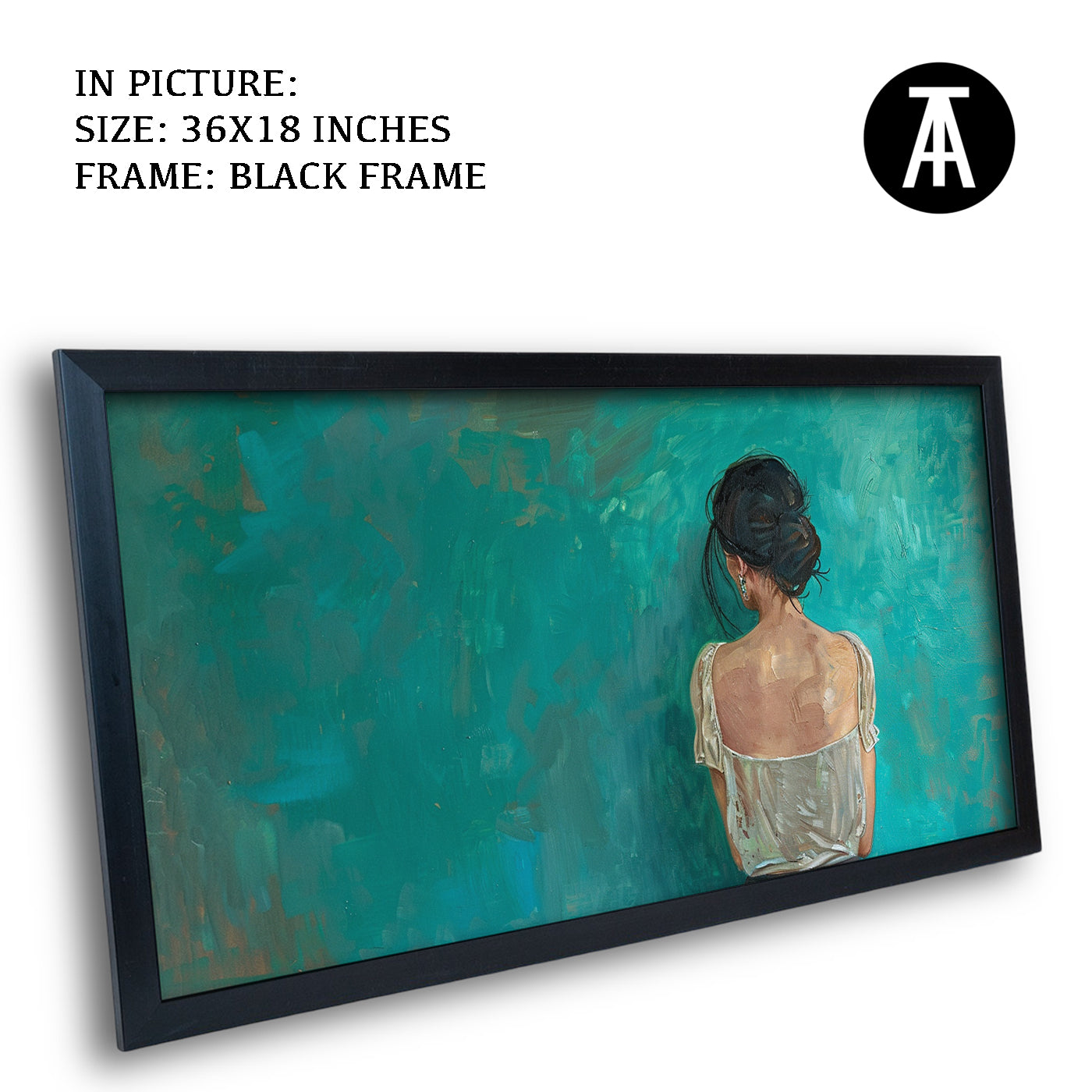 Artwork in Metal Earling Silver Frame