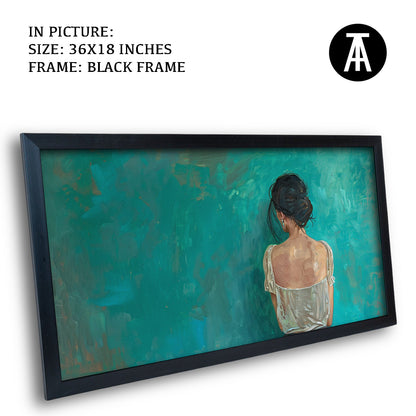 Artwork in Metal Earling Silver Frame
