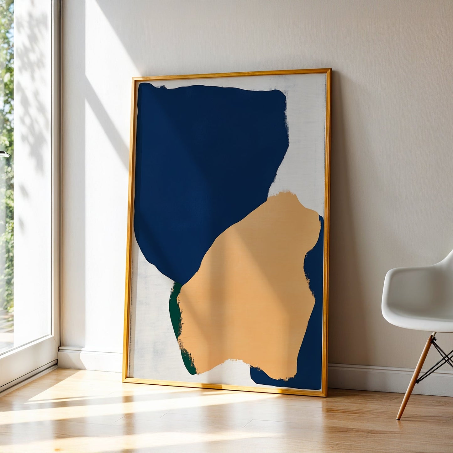 Abstract Art in a Lifestyle Setting Oceanic Dust by NYC Abstract