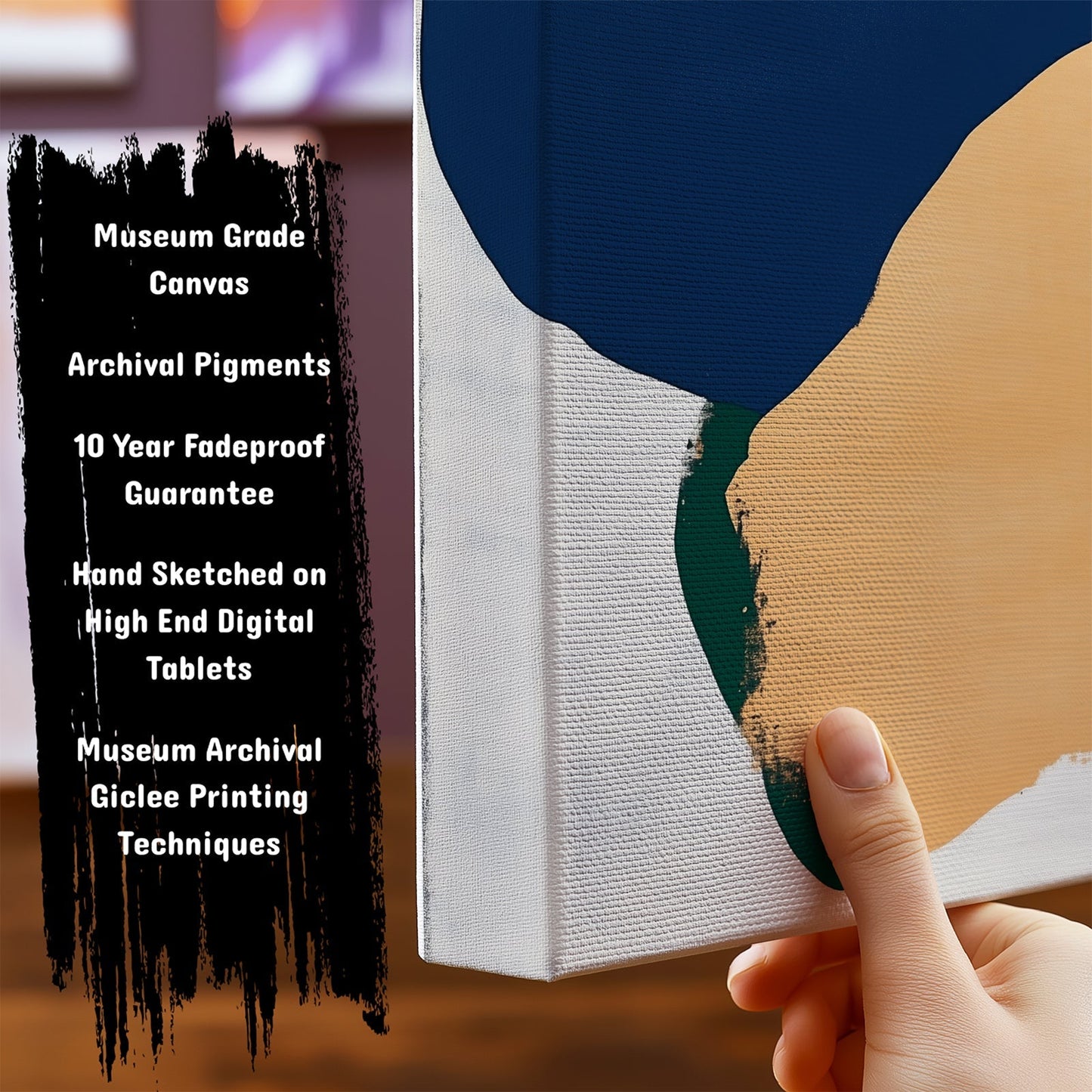 Important Features of our Abstract ArtworksOceanic Dust by NYC Abstract