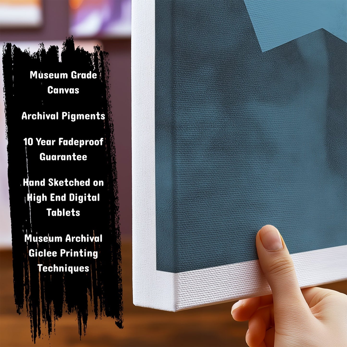 Important Features of our Abstract ArtworksOceanic Imprint by NYC Abstract