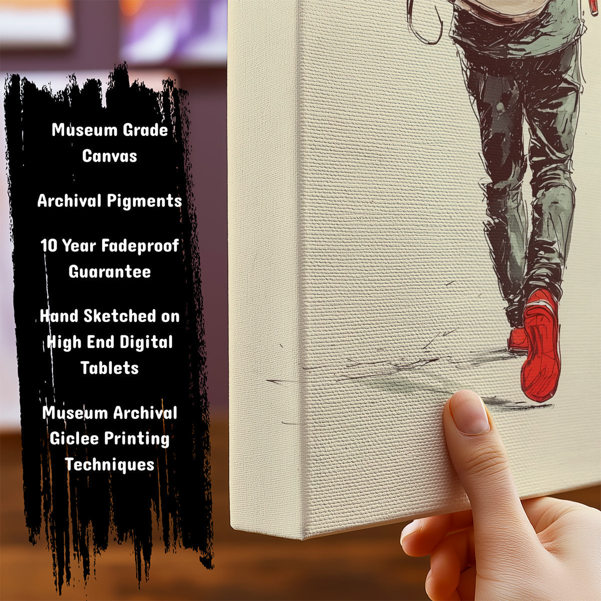 Information about Minimalist Canvas Art Print