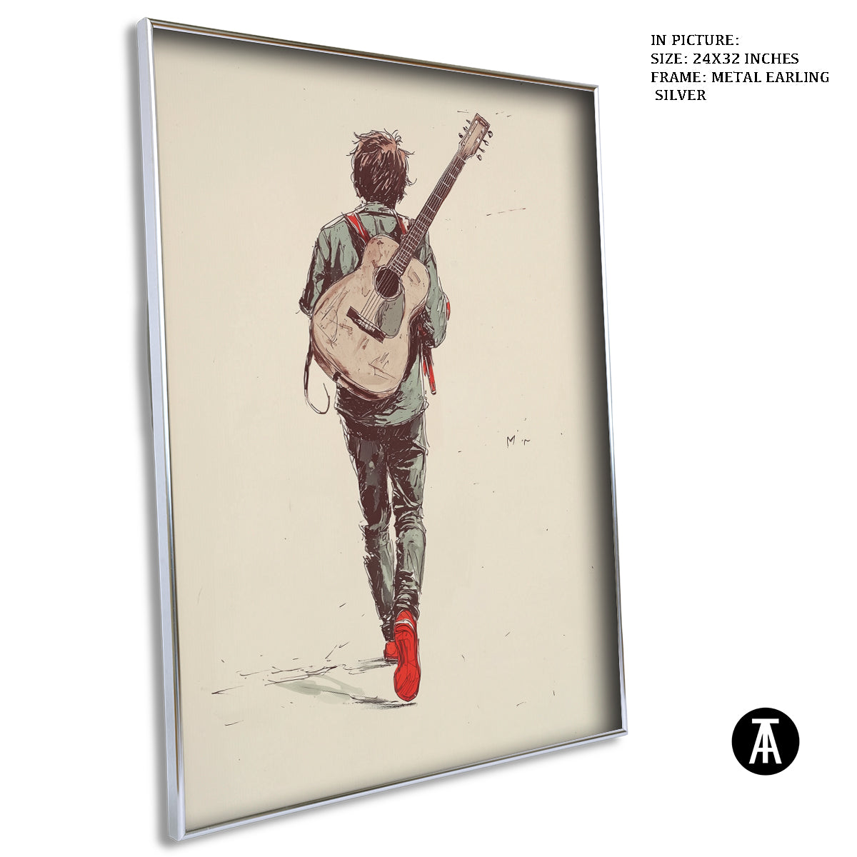 Artwork in Black Frame