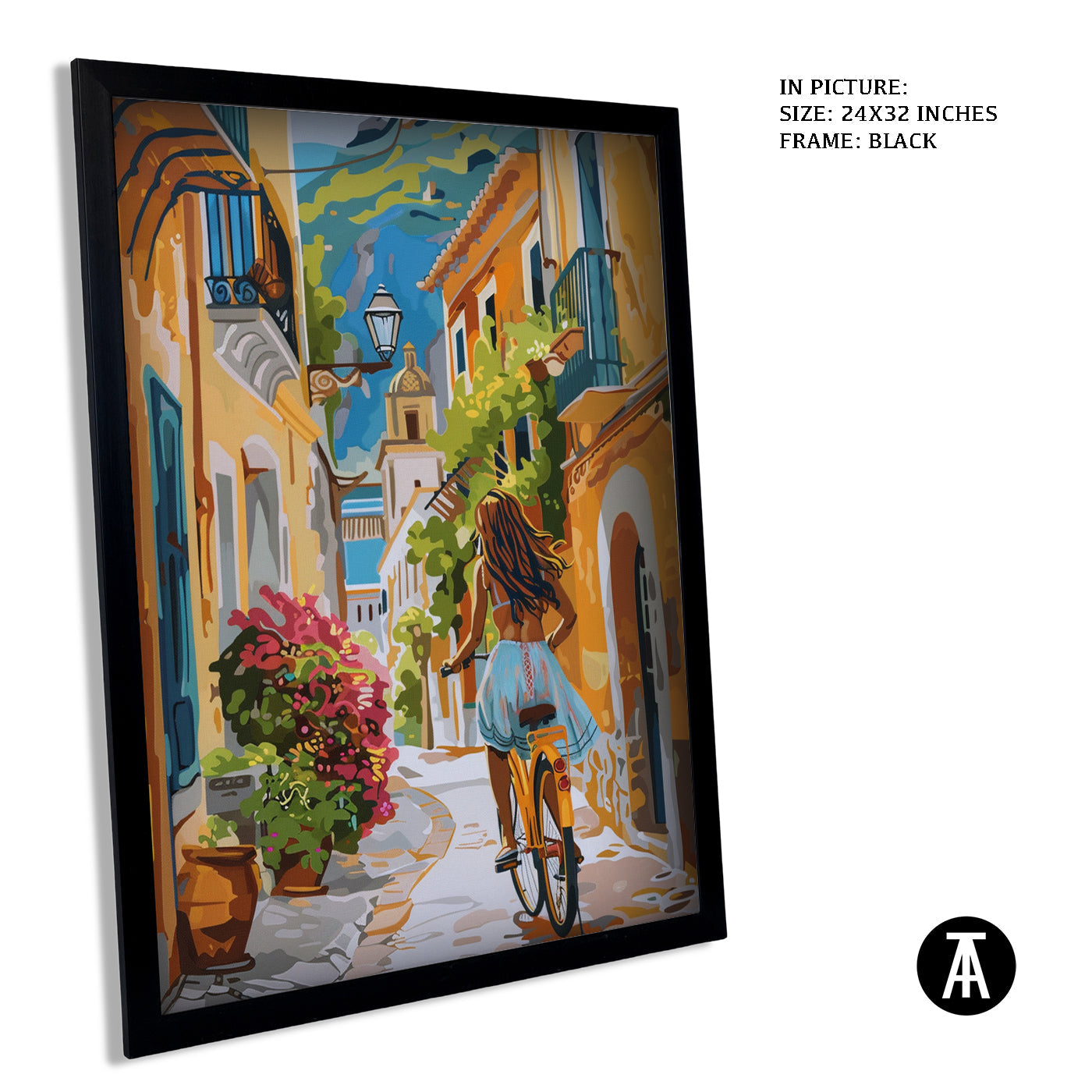 Artwork in Black Frame