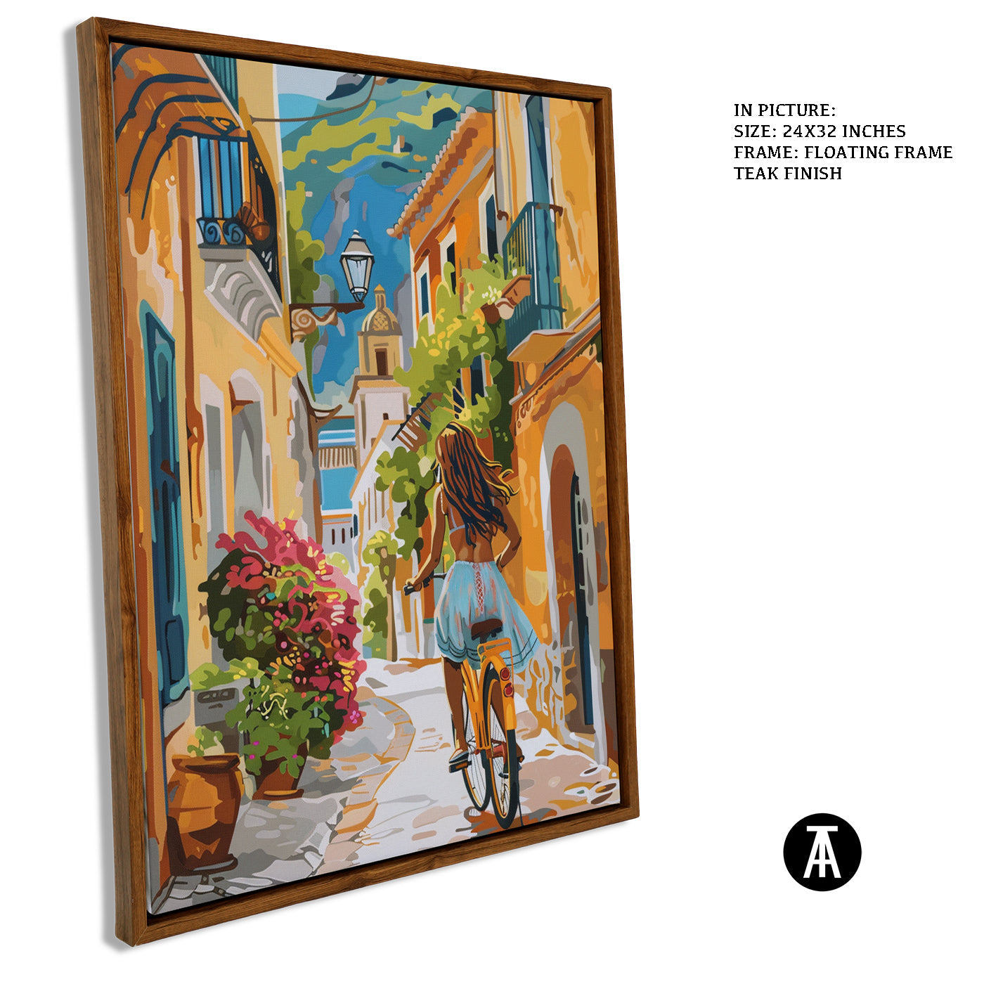 Artwork in Floating Frame