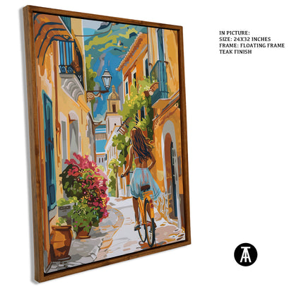 Artwork in Floating Frame
