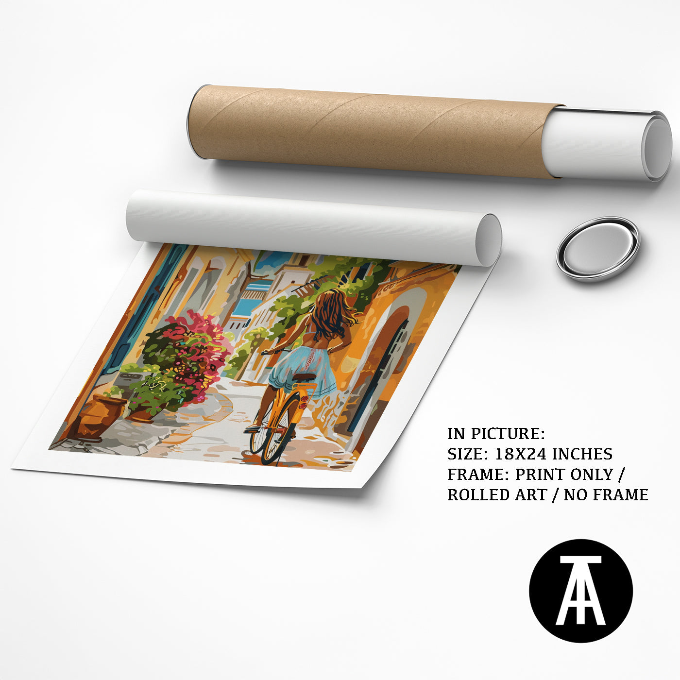 Artwork as Print Only or Rolled Art