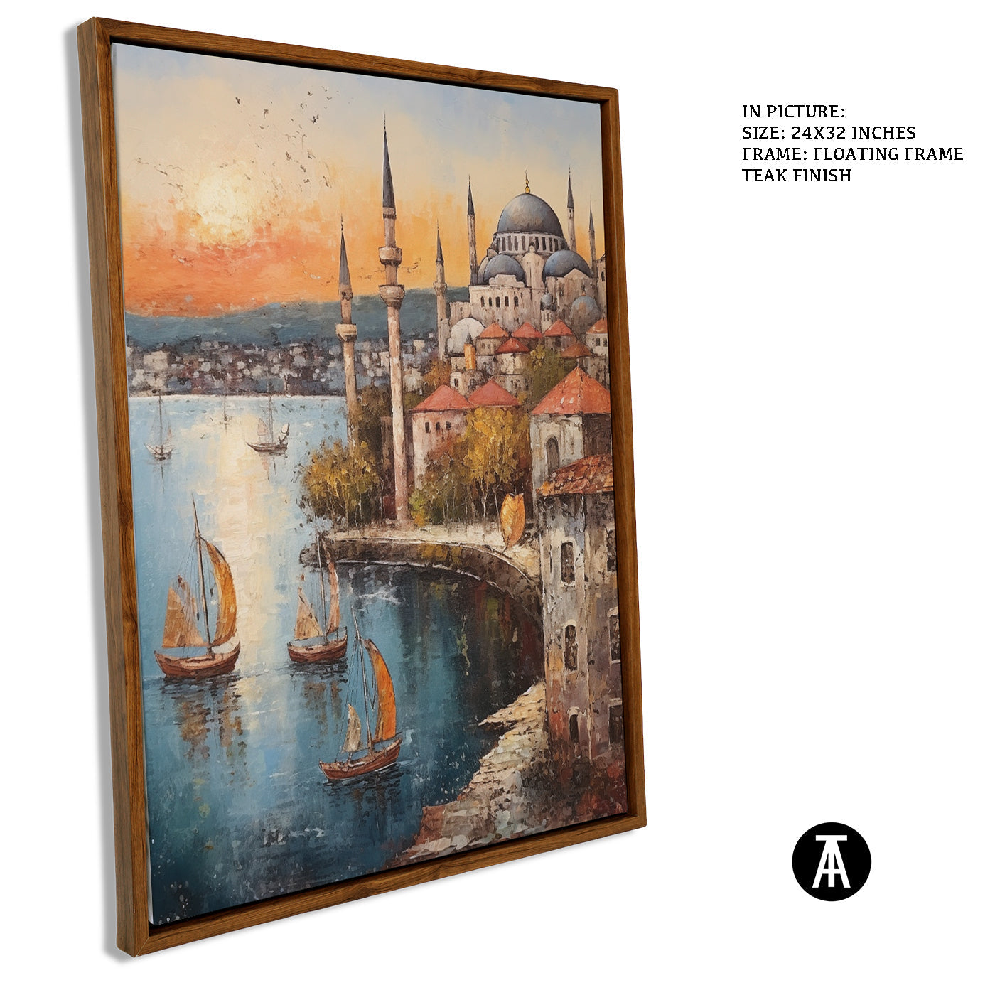 Artwork in Floating Frame