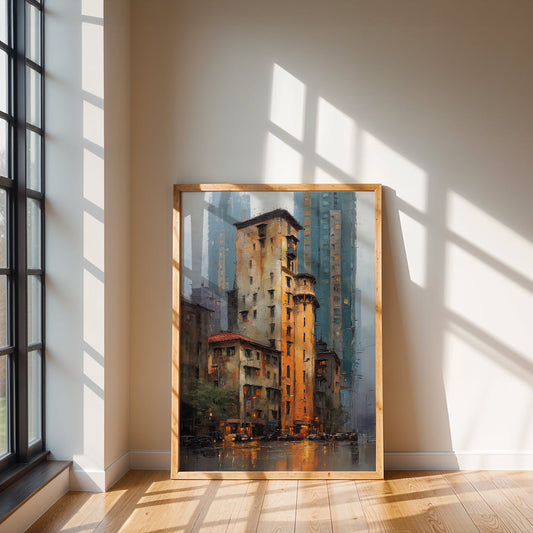 Majestic Painting in a Lifestyle Setting