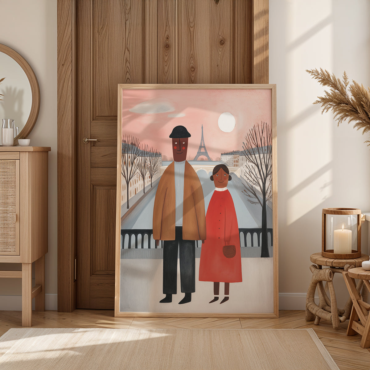 Painting in a Lifestyle Setting