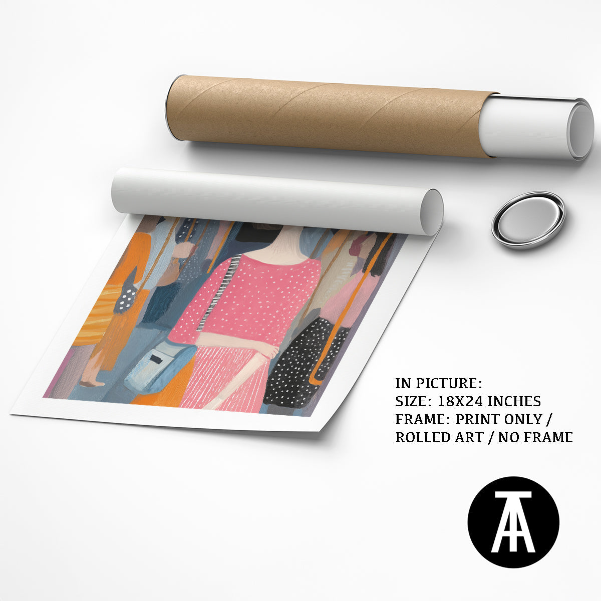 Artwork as Print Only or Rolled Art