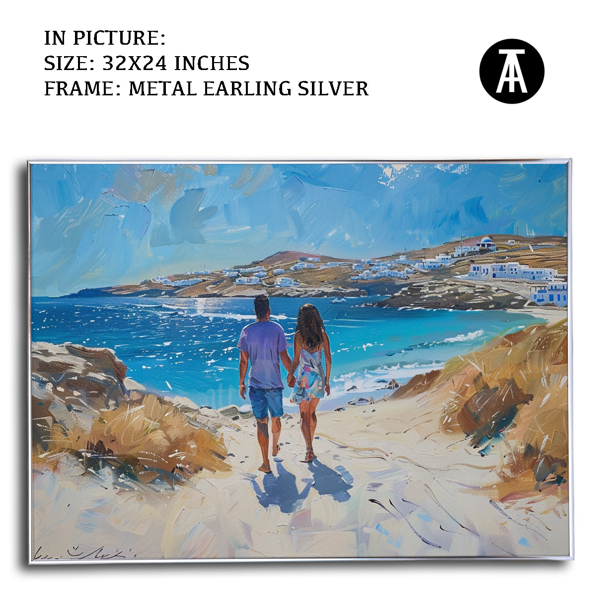 Artwork in Black Frame