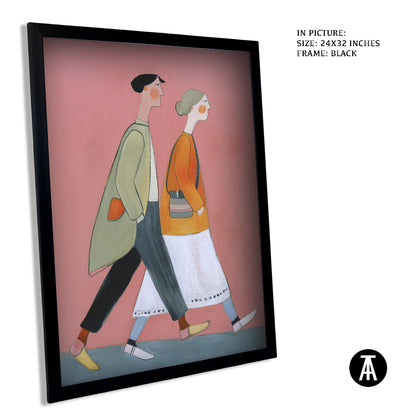 Artwork in Black Frame