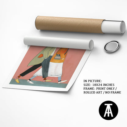Artwork as Print Only or Rolled Art