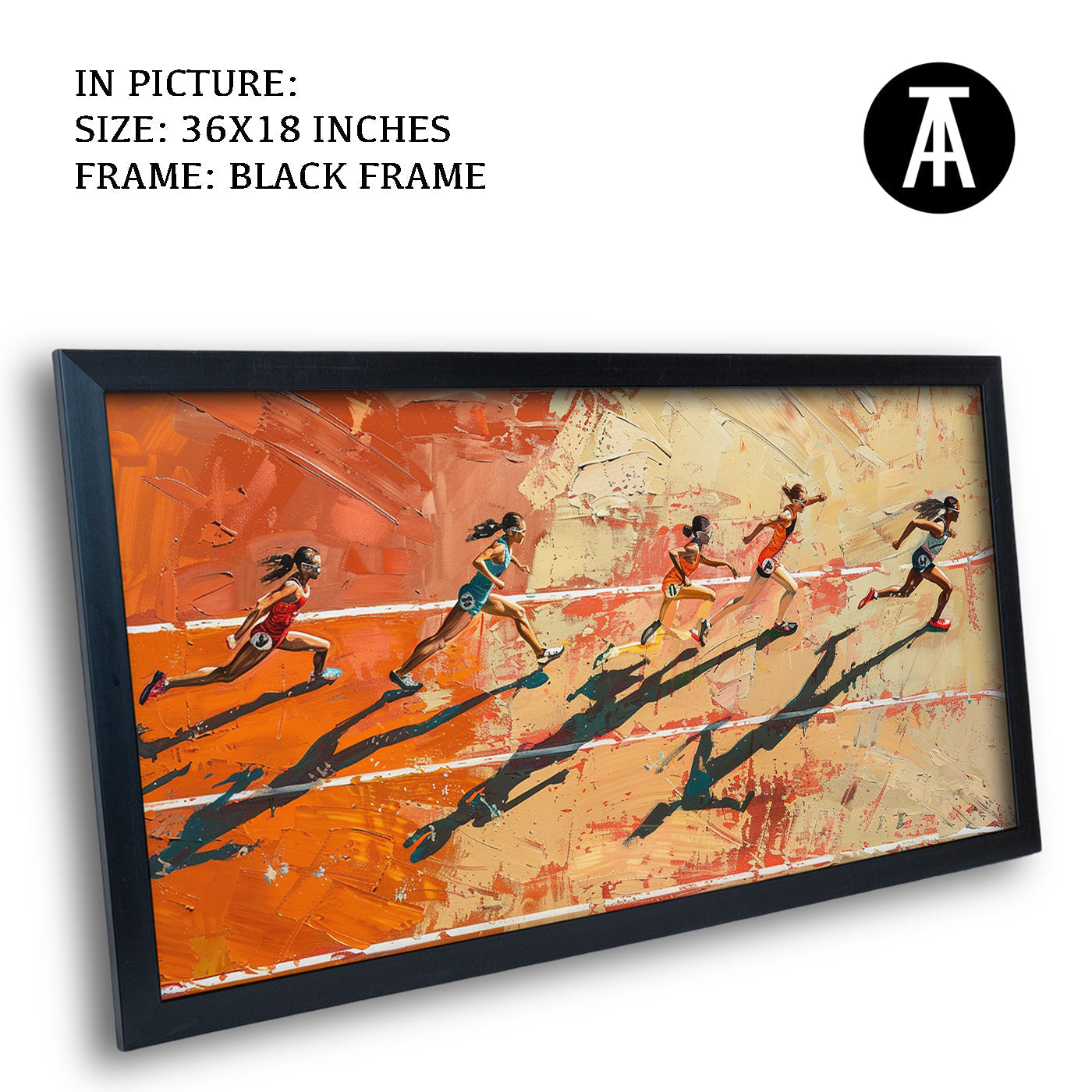Artwork in Metal Earling Silver Frame