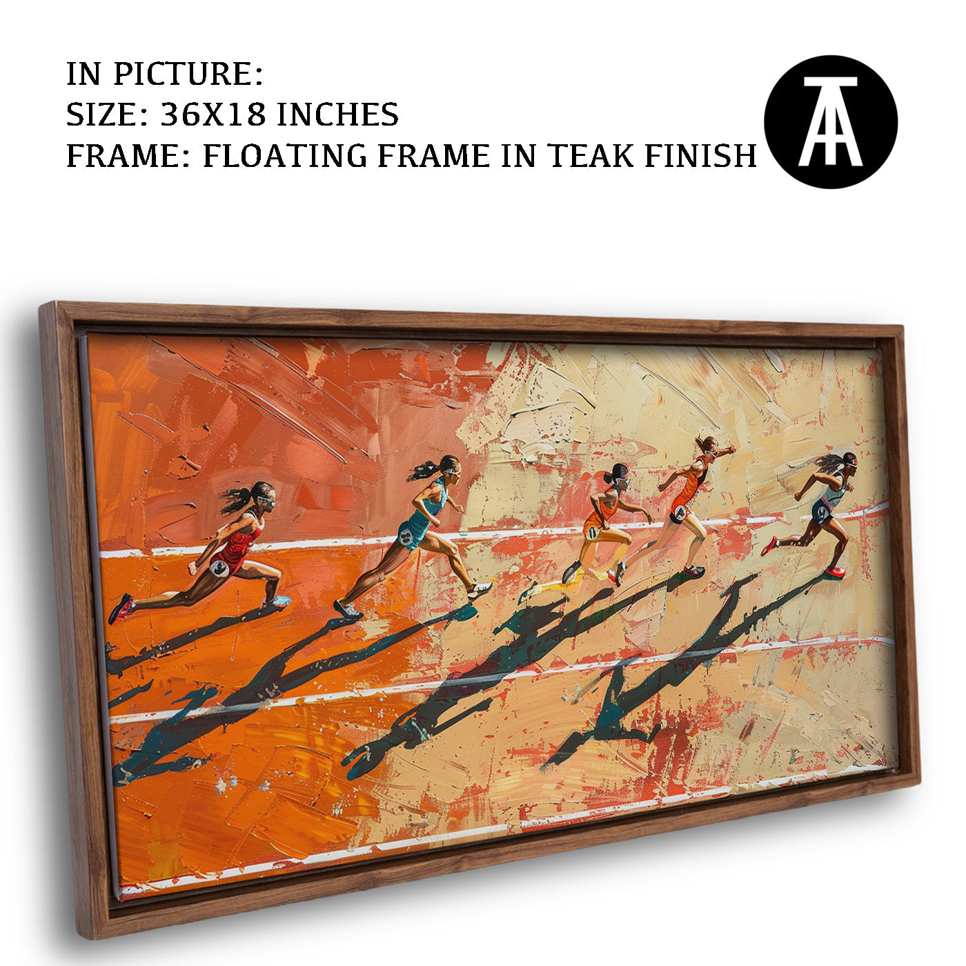 Artwork in Floating Frame