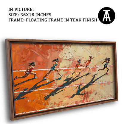 Artwork in Floating Frame